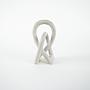 Sculpture Abstract White 1980s 2