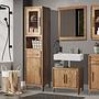 Vienna Vanity Unit Solid Acacia Wood 2