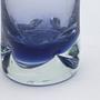 6x Vintage Trinkglas Kristall Lila 1960er Jahre 3