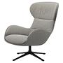 Reno armchair swiveling Naples fabric 2250 silver grey 0