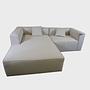 Mora Ecksofa Links Ecru 5