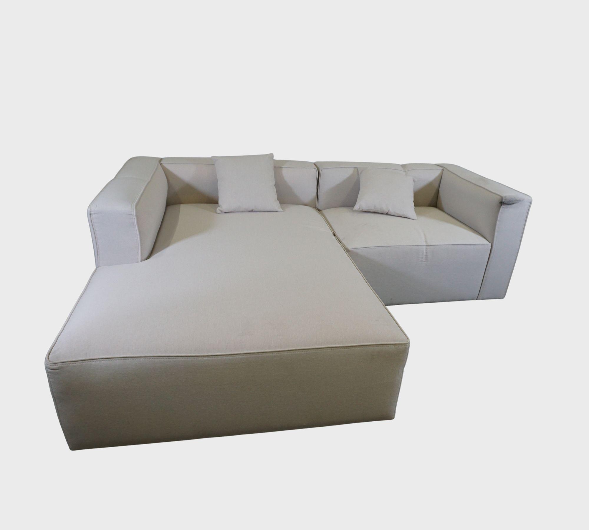 Mora Ecksofa Links Ecru 5