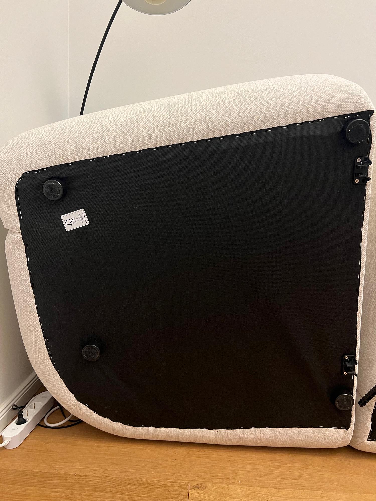 Sofia Sofa 2-Sitzer inkl. Hocker Beige 2