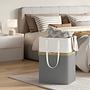 2x Abumi Laundry Basket Grey 0
