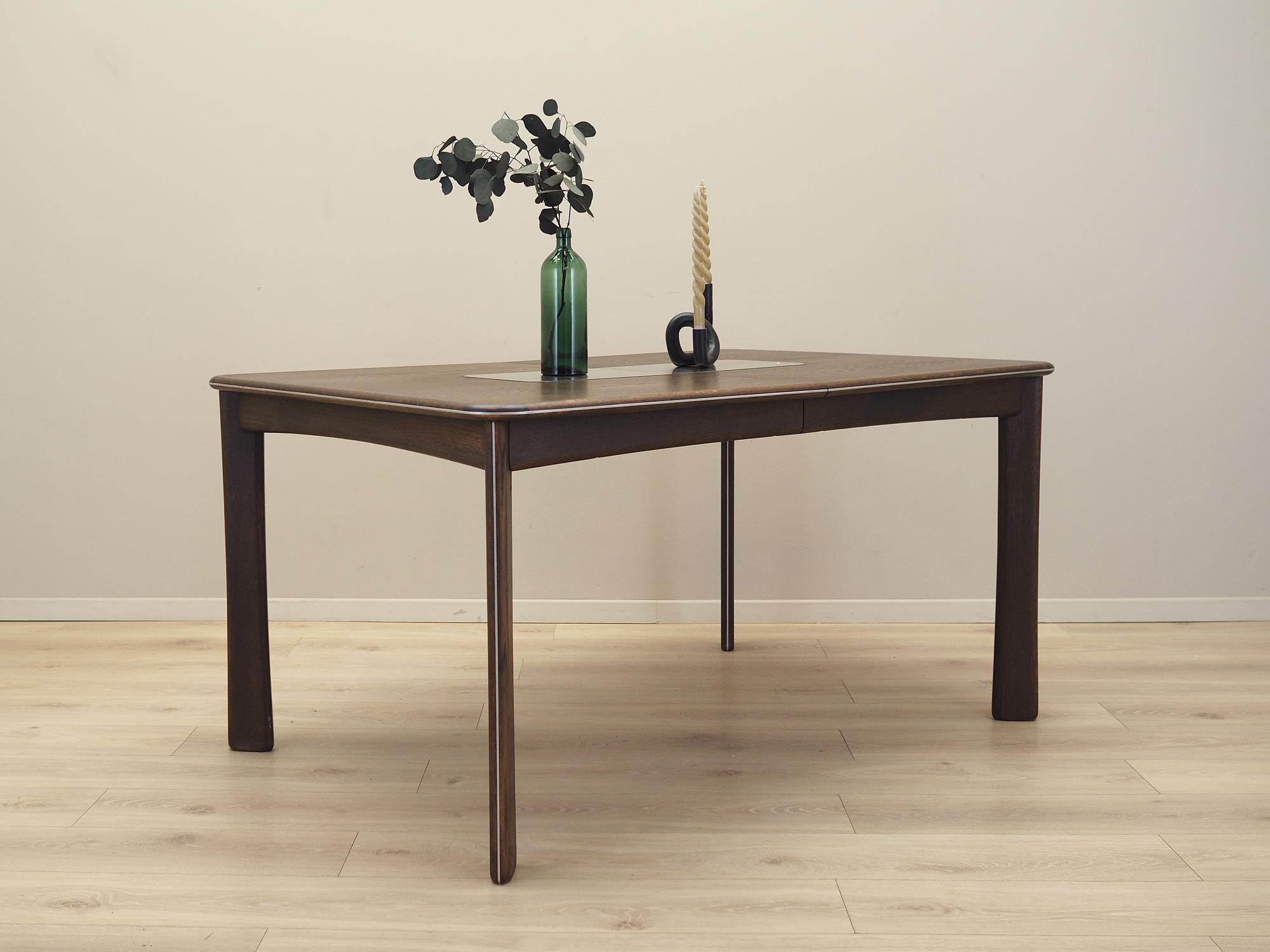 Dining table oak 1970s 4