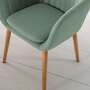 Armchair TILANDA Fabric Cors: Mint Grey Single chair 6