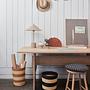 Kasa Tischleuchte Metall Beige 2