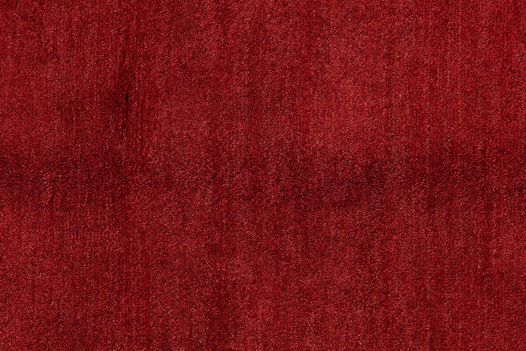 Gabbeh Teppich Wolle Rot 4