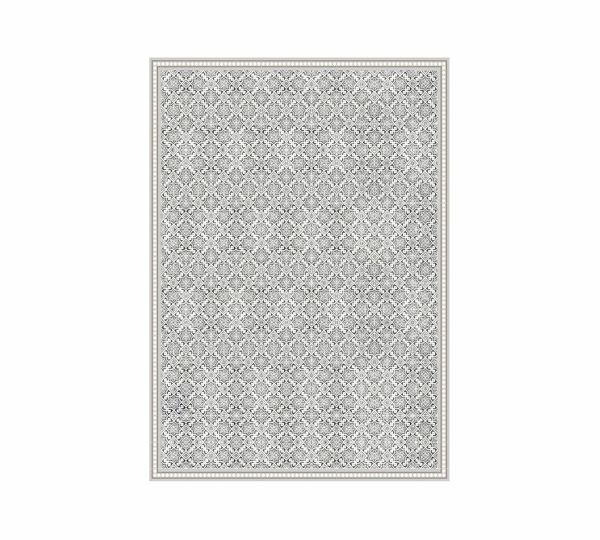Teppich Vinyl Beige 170 x 240 cm 0