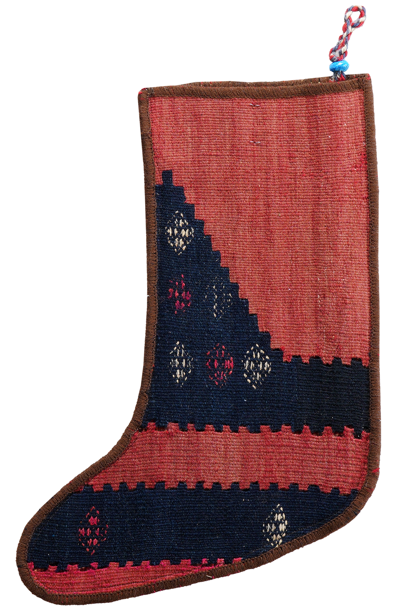 Weihnachtsstrumpf Wolle Mehrfarbig 41x56cm 1