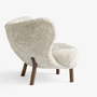 Little Petra Vb1 Sessel & Atd1 Pouf Weiß 2