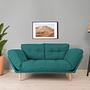 Nina Daybed Sofa Bed 3-Seater Petrol Green 1