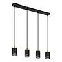 Korben Typ B Pendelleuchte 4-flammig Eisen Schwarz 4