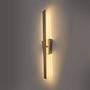 Trevor Wall Light Aluminum Acrylic Glass Silver 2