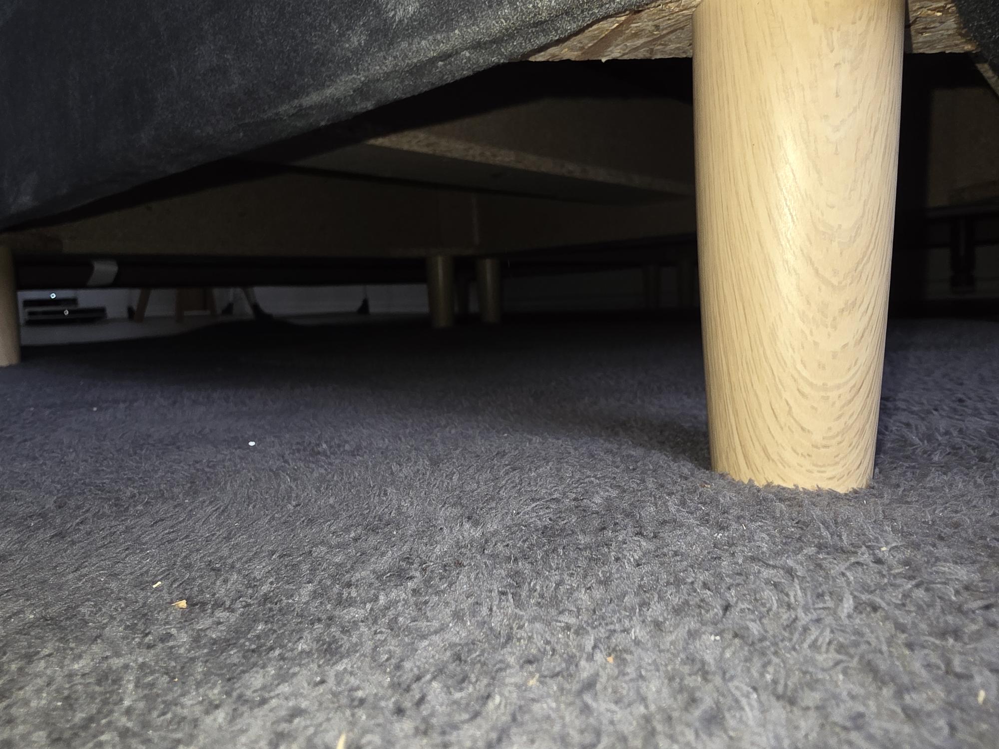 Ecksofa mit Hocker Anthrazit 7