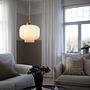 Ritz Pendant Light White Ø 25cm 2