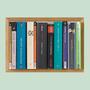 Bücherregal b1 mit Eichenrahmen Ecke Abgeplatzt 1