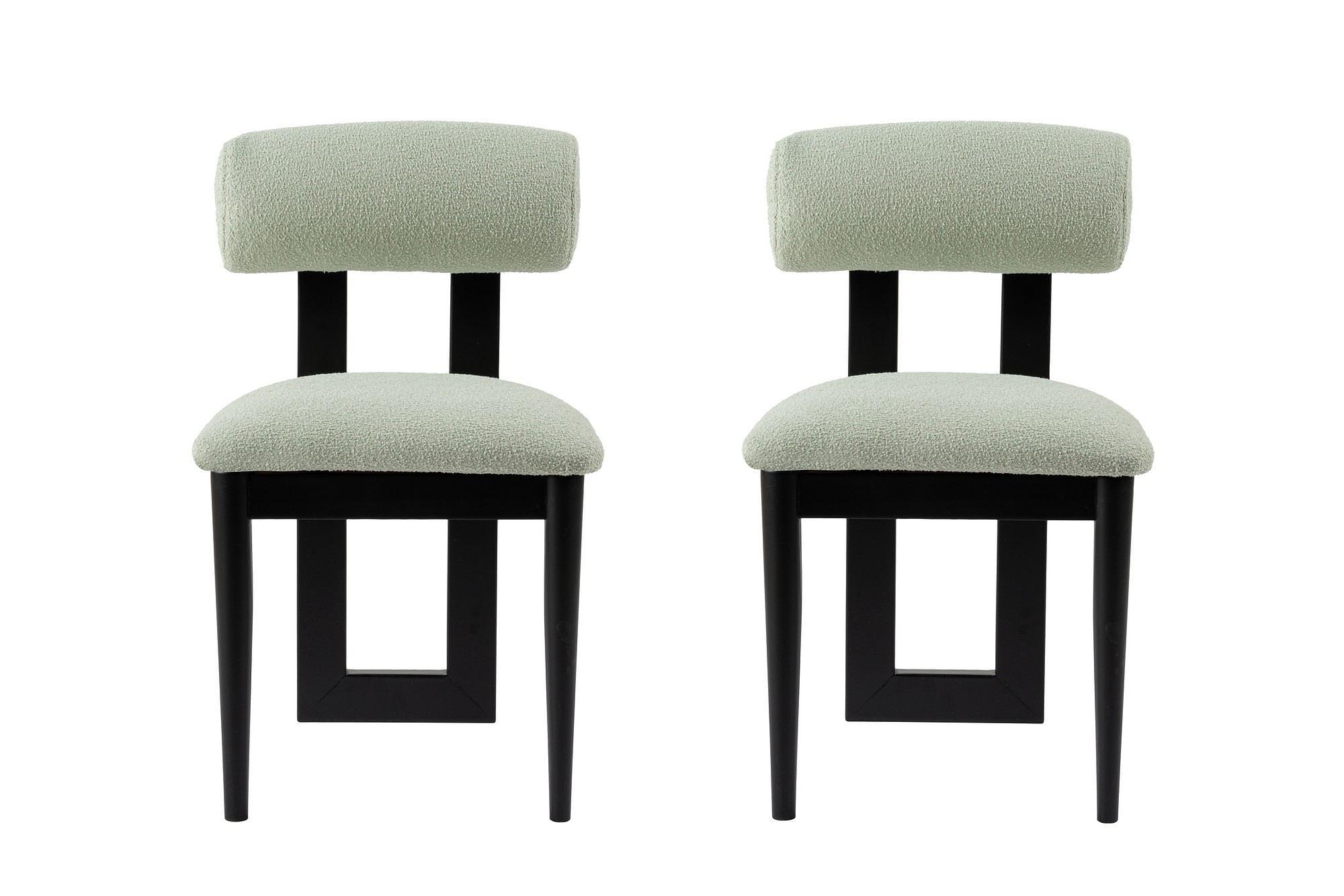 Natura Sessel Schwarz Mintgrün 2