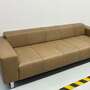 Groove Sofa 3-Sitzer Leder Braun 2