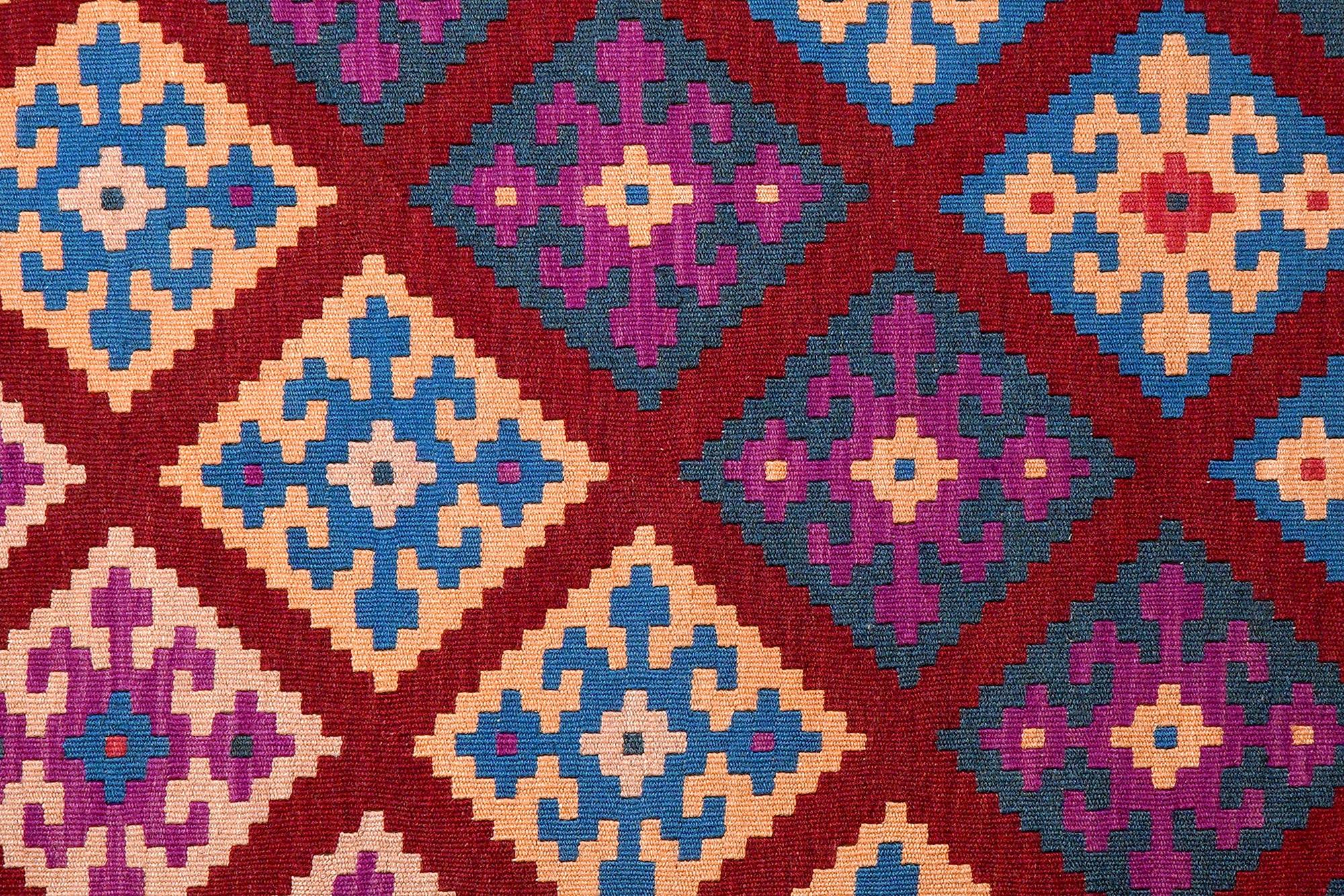 Kilim Gashgai Teppich Mehrfarbig 2