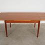 Teaktisch Braun 1970er Jahre 6