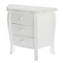 Jewelry Storage Engolasters Solid Pine White 1