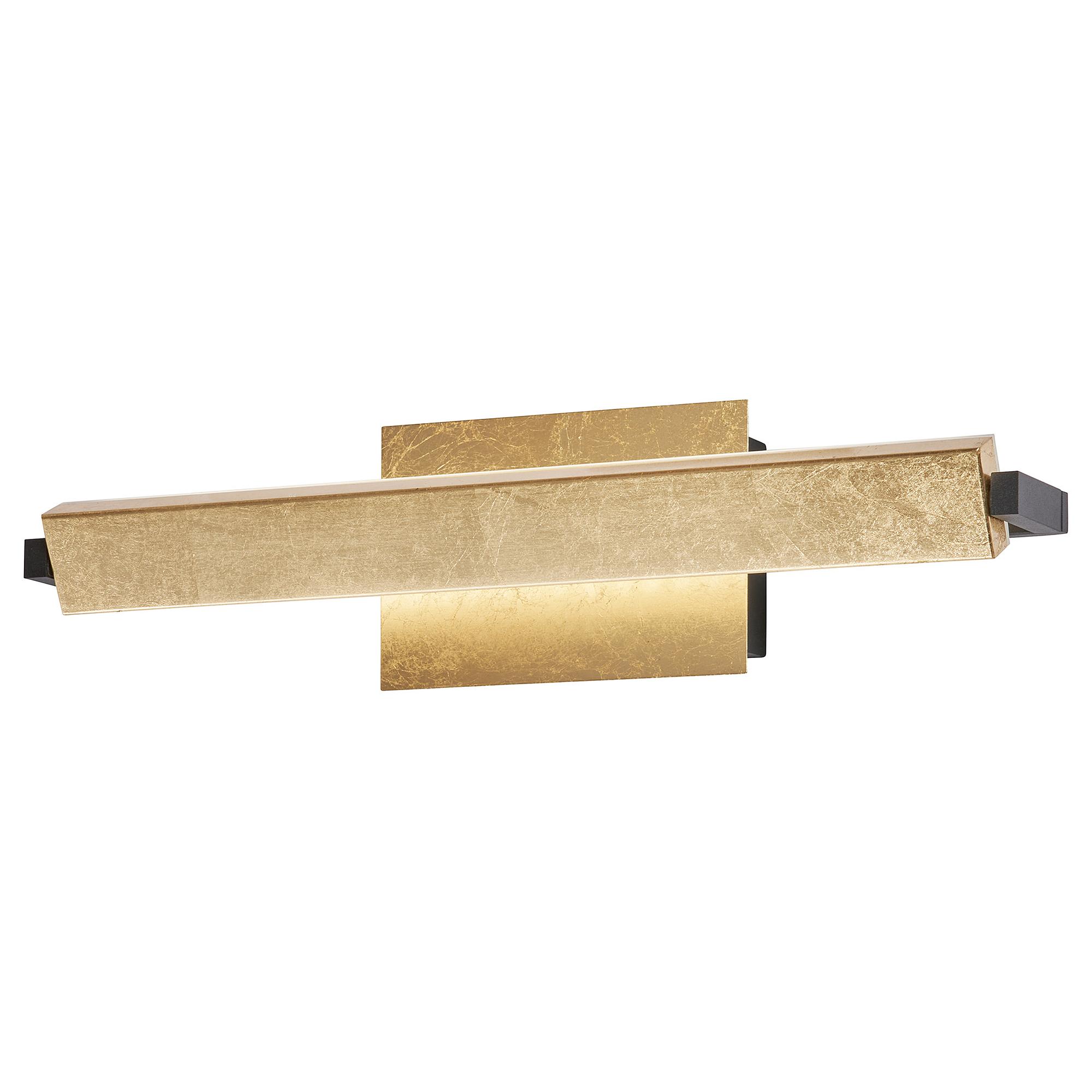 Pare LED-Wandleuchte Eisen Acrylglas 1-flammig 2