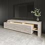 Beliz Lowboard Holzfurnier Travertin 3