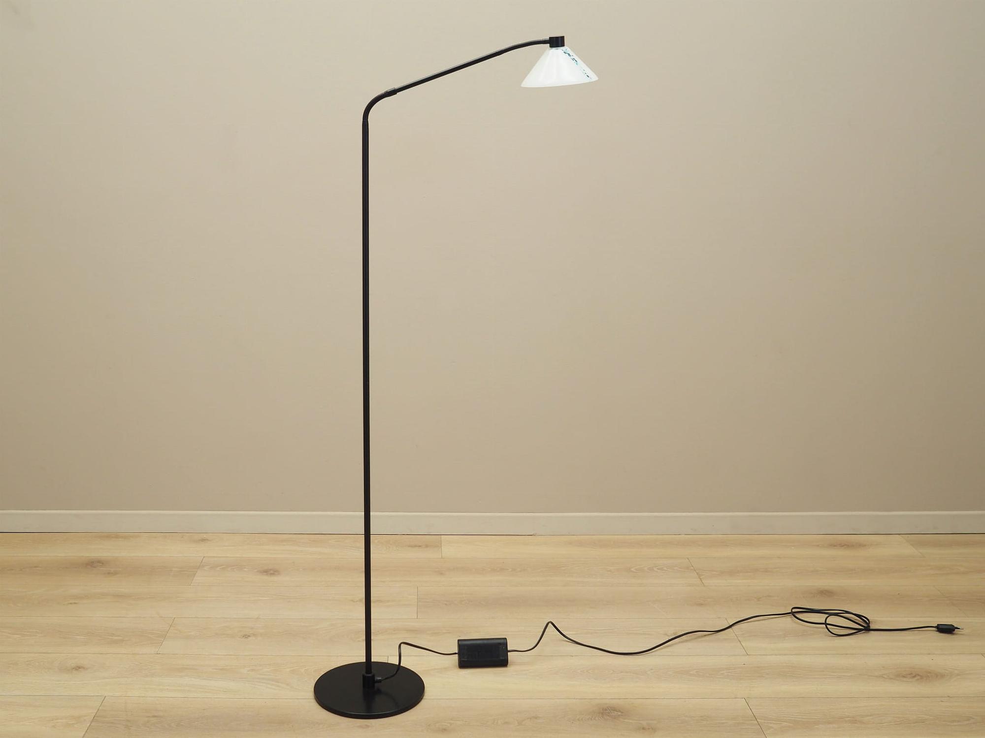 Stehlampe Metall Glas 1970er Jahre 2