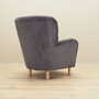 Armchair Velvet Wood Grey 6