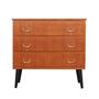 Vintage chest of drawers Teak brown 1970s 0