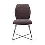 Ikata Dining chair Cross Almost Black 3