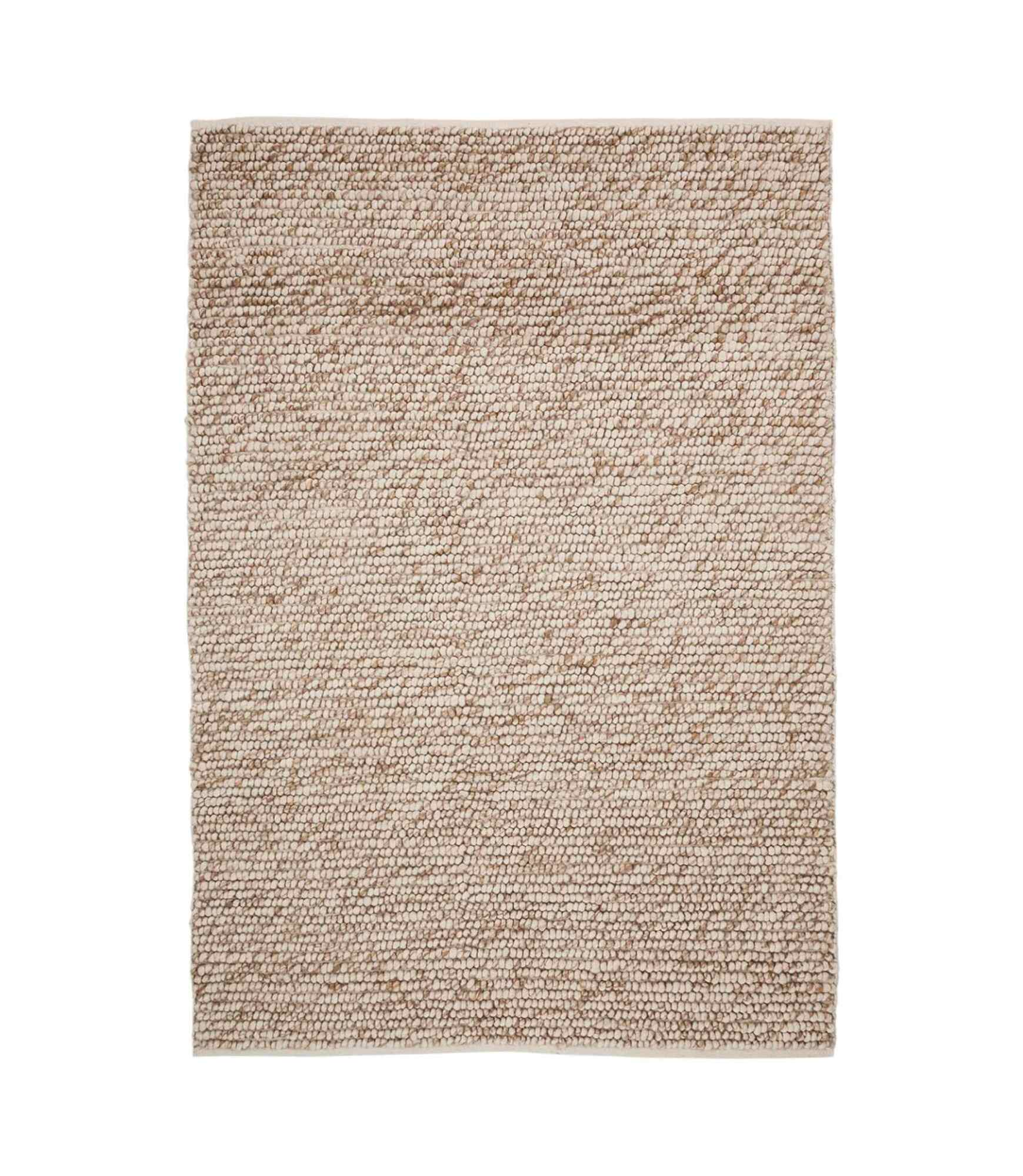 Wollteppich Beige 140 x 200cm 0