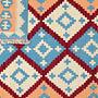 Kilim Gashgai Teppich Mehrfarbig 4