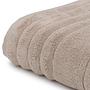 Milan Bath Towel Bamboo Cotton Taupe 70x140cm 2