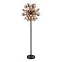 Udo floor lamp colored glass iron 6-flame 2