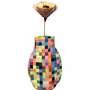 Vase Hülle Margaux Jacquard Stoff Mehrfarbig  0