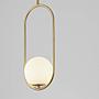 Obitar Pendant Lamp Aluminum Glass 1-light 2