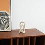 Sculpture Abstract White 1980s 1