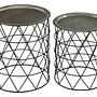 2x Templar Side Table Iron Black 3