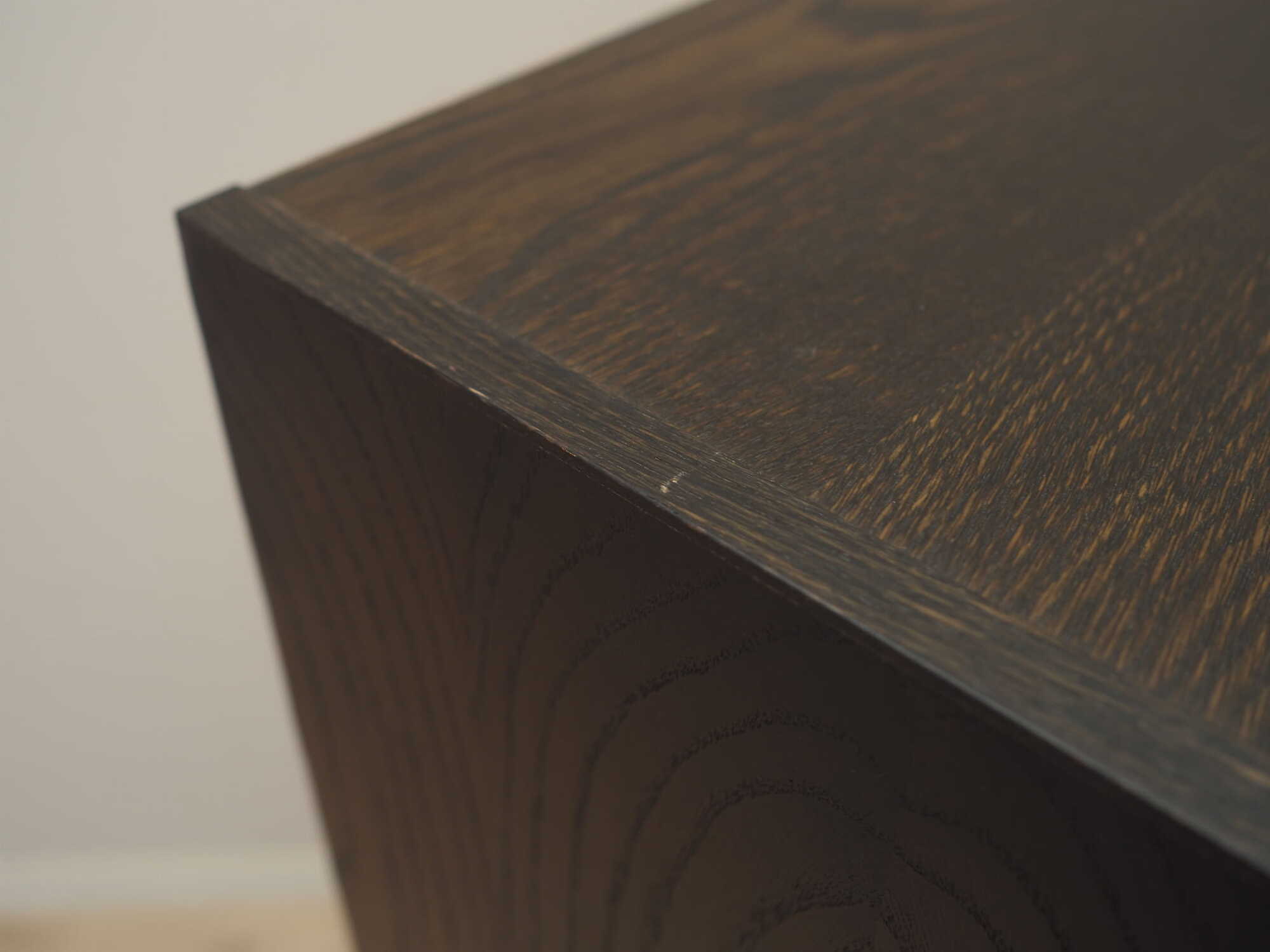 Vintage chest of drawers Oak wood Brown 1970s 7