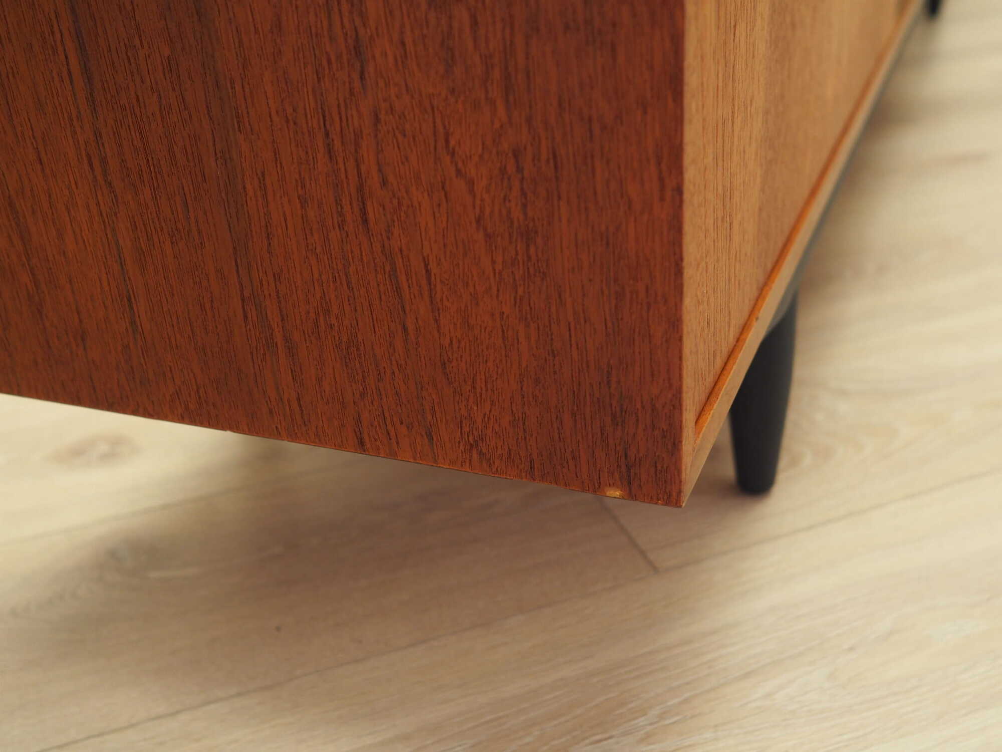 Vintage Sideboard Teakwood Brown 1970s 9
