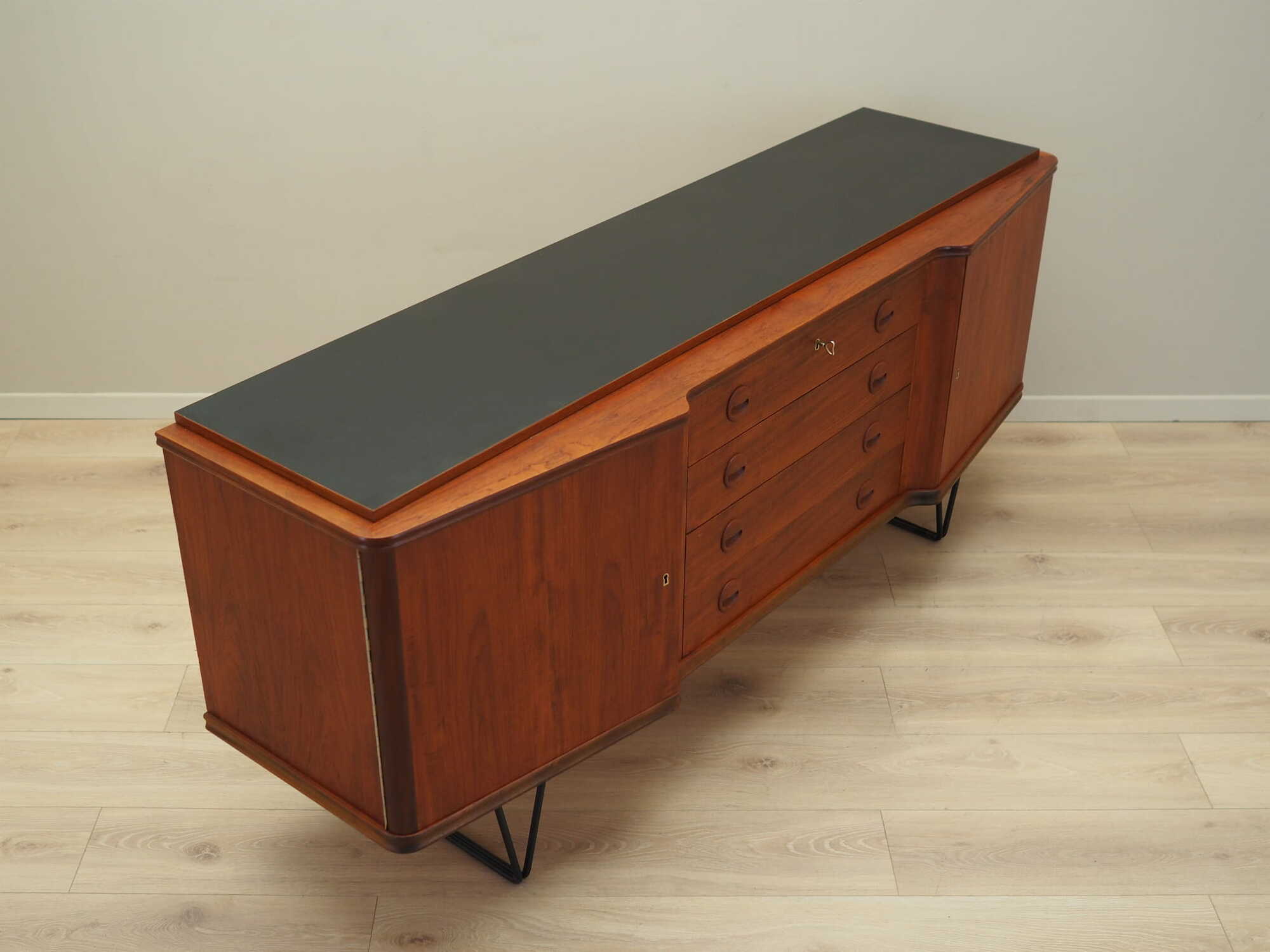 Sideboard Teakholz Braun 1970er Jahre 7