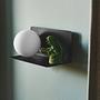 1-Flammig Wandleuchte Lillibeth Aluminium Schwarz 3
