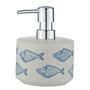 Aquamarine Soap Dispenser Ceramic Beige 4